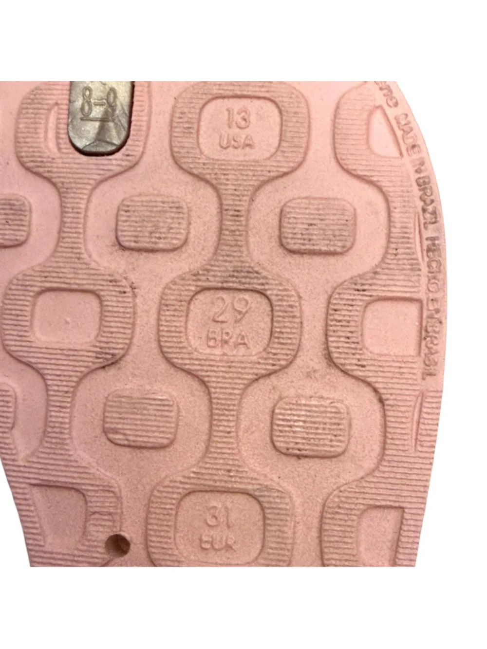 Ipanema Disney Beauty and the Beast Rose Sandals Girls Size 13